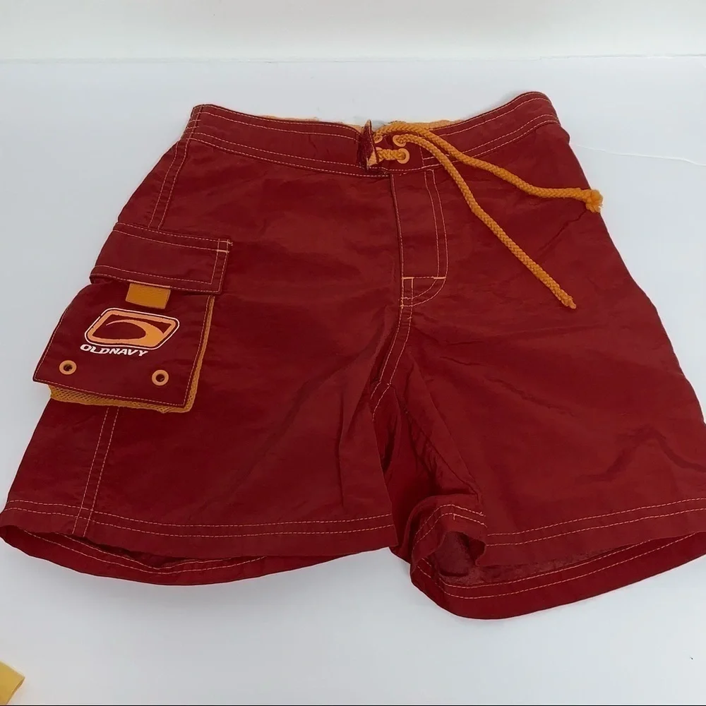 OLD NAVY Boys Size 4/5 & 5 Lot of 2 Boys' Swimwear Swim Trunks